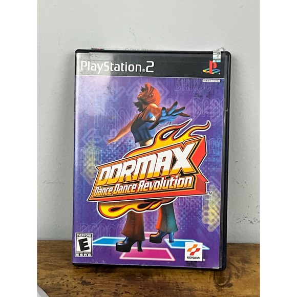 Other - DDRMAX Dance Dance Revolution PS2 Game Disc Only Tested Konami Rhythm Music